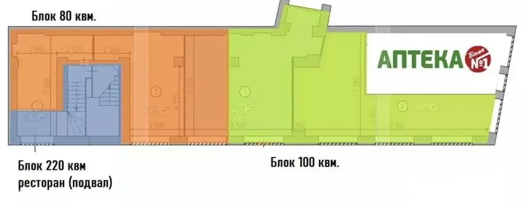 Помещение свободного назначения в Москва ул. Сретенка, 1 (100 м) - Фото 2