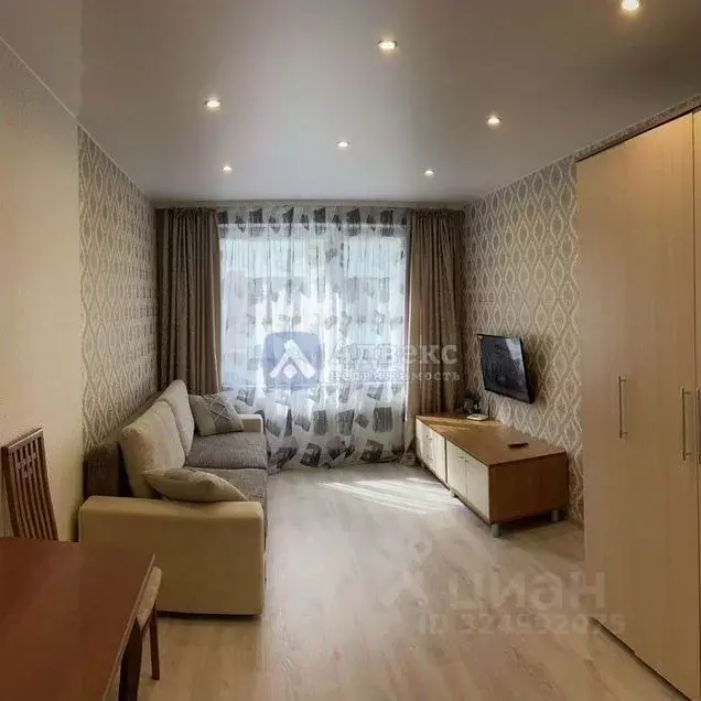 Студия Тюменская область, Тюмень ул. Алексея Сергиенко, 13 (25.0 м) - Фото 1