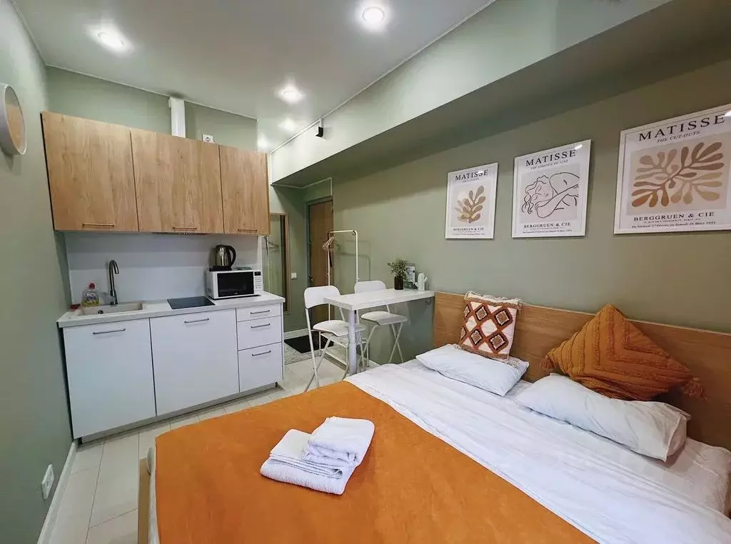 1-к кв. Москва Большая Семеновская ул., 45 (18.0 м) - Фото 1