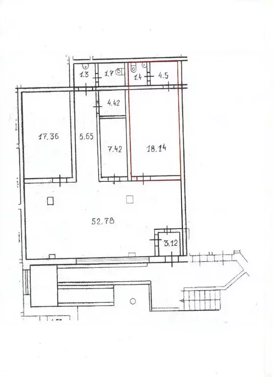 Помещение свободного назначения в Москва Енисейская ул., 5 (25 м) - Фото 1