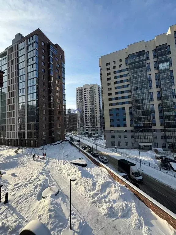 1-к кв. Татарстан, Казань ул. Алексея Козина, 7 (40.7 м) - Фото 2