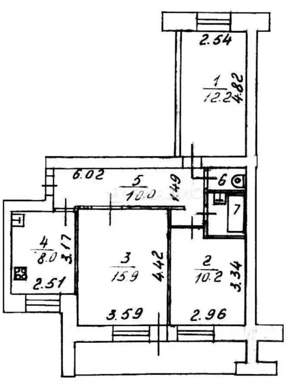 3-к кв. Кировская область, Киров ул. Труда, 39 (60.1 м) - Фото 1
