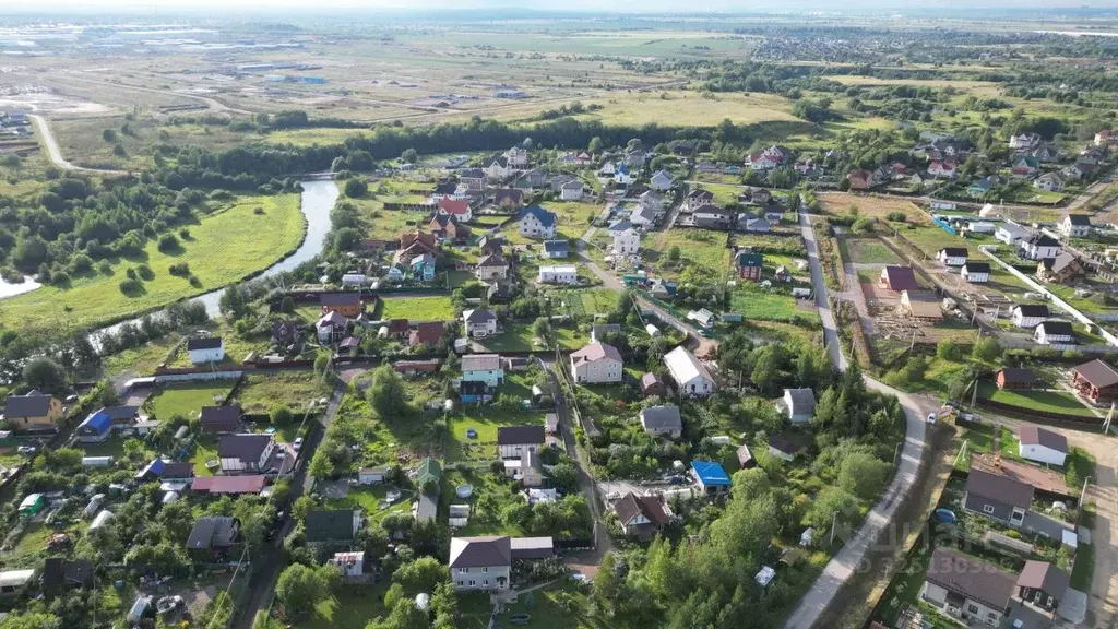Участок в Ленинградская область, Тосненский район, Тельмановское ... - Фото 1
