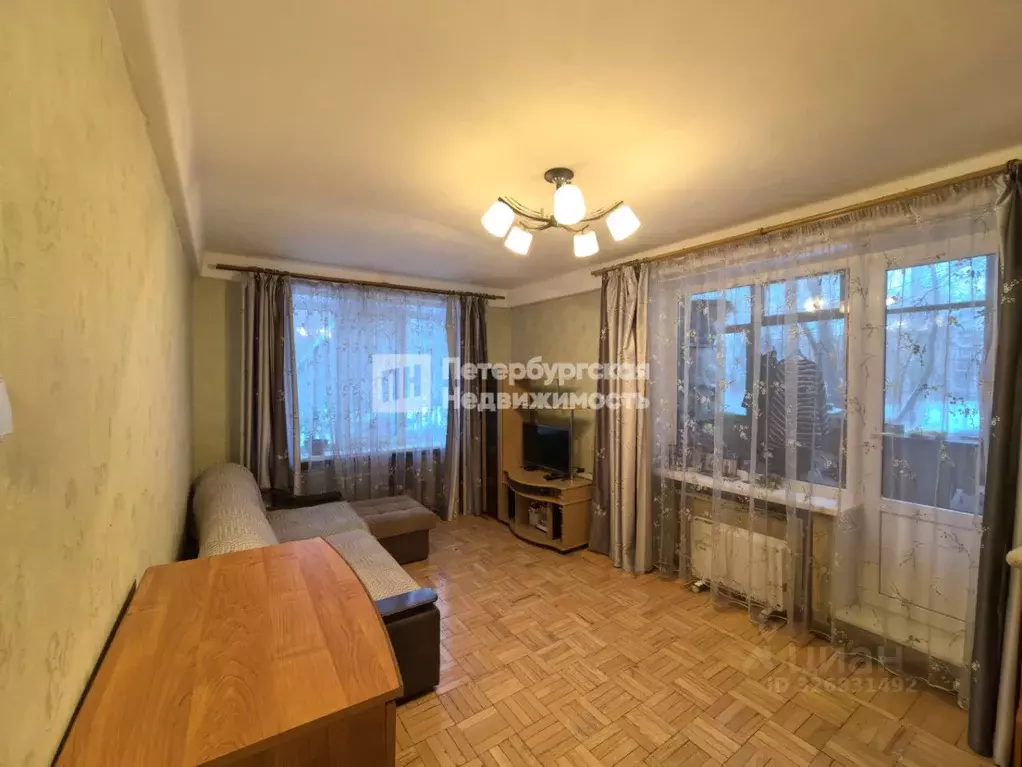 1-к кв. Санкт-Петербург ул. Солдата Корзуна, 18 (31.4 м) - Фото 1