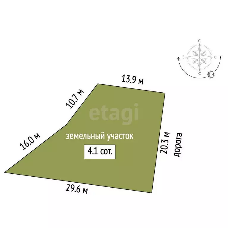 Участок в Республика Крым, муниципальный округ Судак, село Миндальное, ... - Фото 1