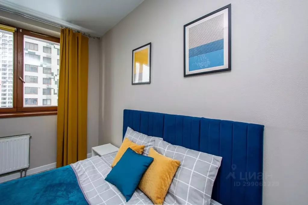 1-к кв. Московская область, Котельники ул. Сосновая, 2к4 (43.0 м) - Фото 2