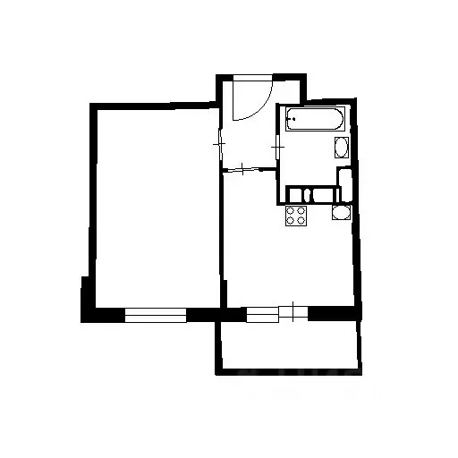 1-к кв. Санкт-Петербург просп. Ветеранов, 171к2 (36.6 м) - Фото 2