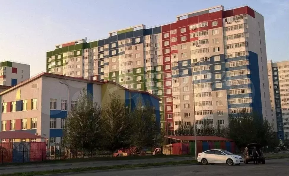 1-к. квартира, 38 м, 1/14 эт. - Фото 1