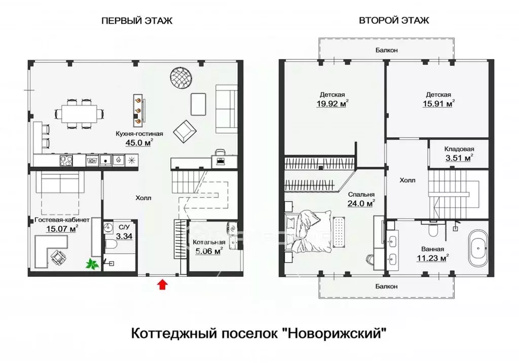 Коттедж в Московская область, Истра муниципальный округ, д. Покровское ... - Фото 2