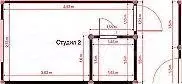 Апартаменты-студия, 12,6 м, 4/4 эт. - Фото 0