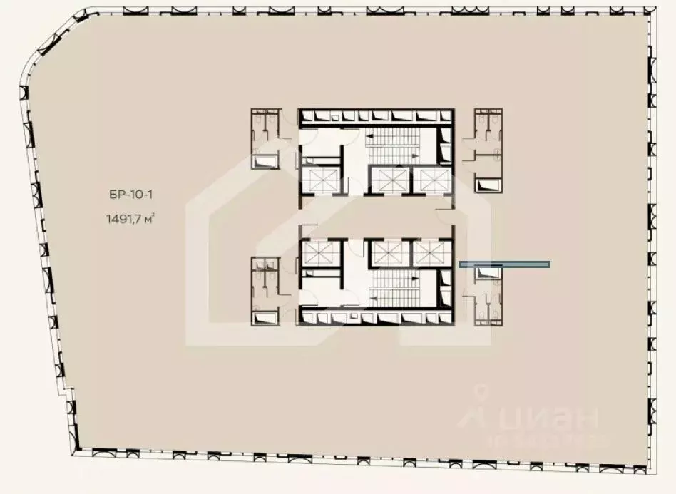 Офис в Москва Холодильный пер., 3к1 (1492 м) - Фото 2