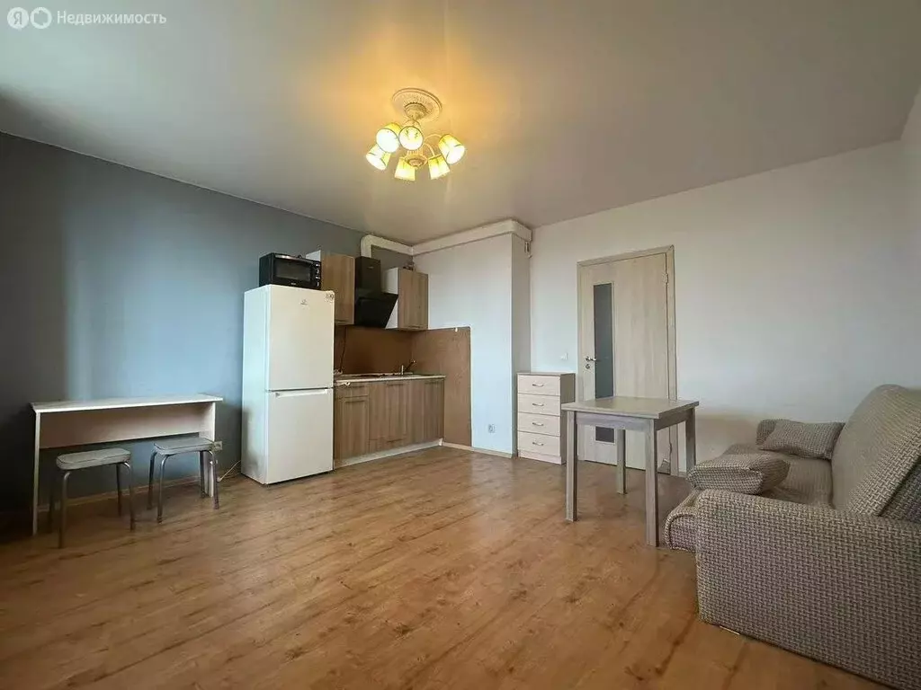 Квартира-студия: Санкт-Петербург, улица Вадима Шефнера, 14к1 (27.3 м) - Фото 0