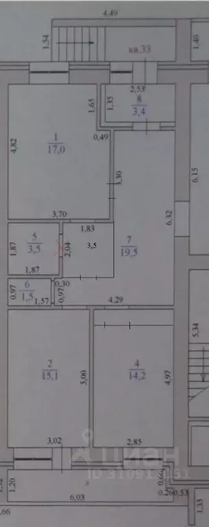 Офис в Ульяновская область, Ульяновск Новосондецкий бул., 19 (94 м) - Фото 0