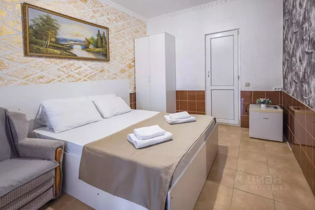 Комната Краснодарский край, Сириус пгт ул. Крамского, 13В (14.0 м) - Фото 1