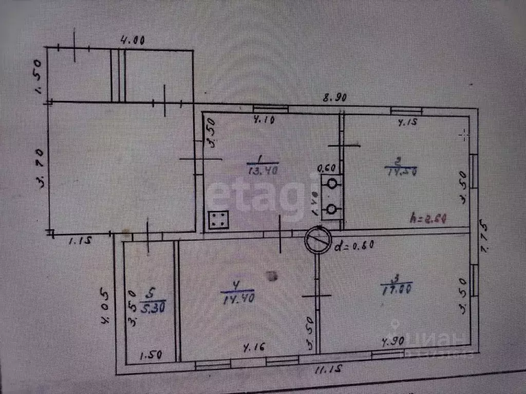 Дом в Псковская область, Островский район, Горайская волость, д. ... - Фото 2