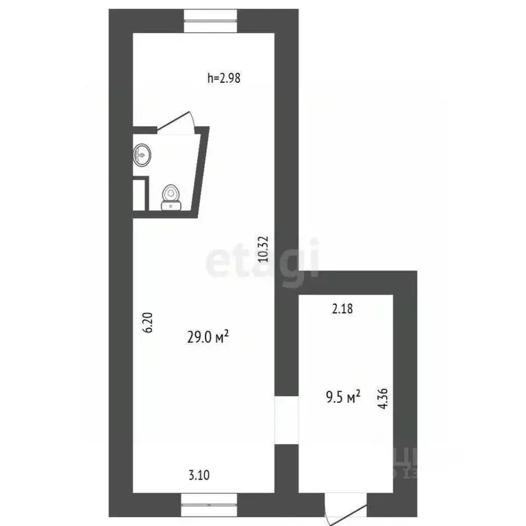 Торговая площадь в Белгородская область, Белгород ул. Мичурина, 64 (40 ... - Фото 2