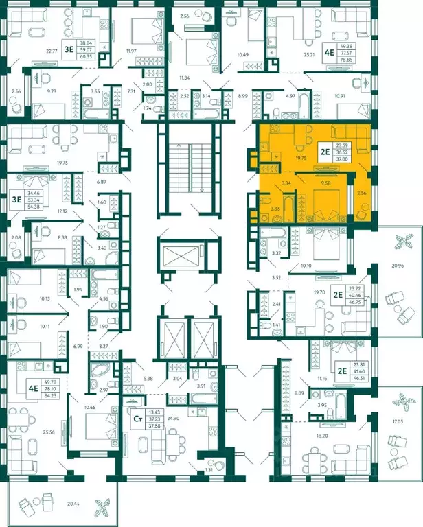 1-к кв. Башкортостан, Уфа Зеленая Роща жилрайон, Терле Парк жилой ... - Фото 2