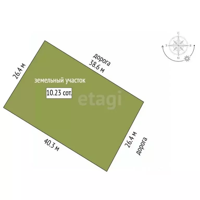 Участок в Татарстан, Елабужский район, Поспеловское с/пос, пос. ... - Фото 2