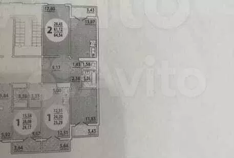 2-к. квартира, 65 м, 6/16 эт. - Фото 0