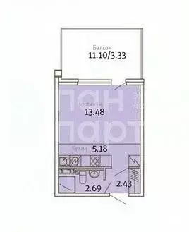 Студия Санкт-Петербург, Санкт-Петербург, Колпино Понтонная ул., 7к2 ... - Фото 2