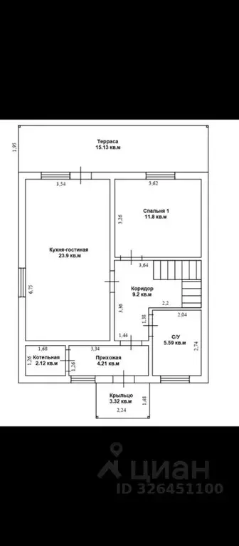 Дом в Московская область, Чехов муниципальный округ, д. Васькино ул. ... - Фото 2