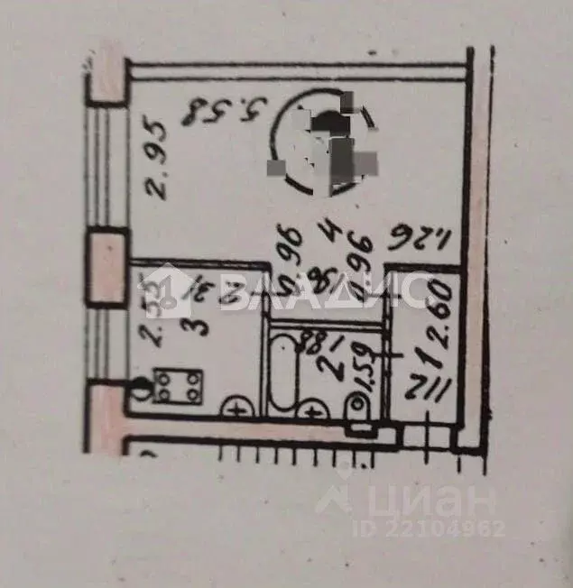 1-к кв. Марий Эл, Йошкар-Ола ул. Баумана, 25 (30.1 м) - Фото 2
