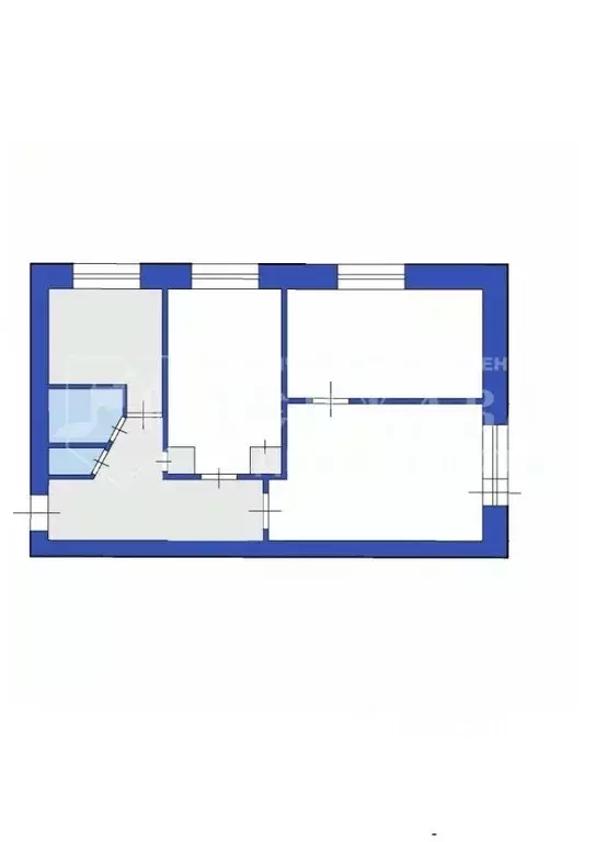 3-к кв. Кемеровская область, Кемерово Инициативная ул., 1 (51.8 м) - Фото 1