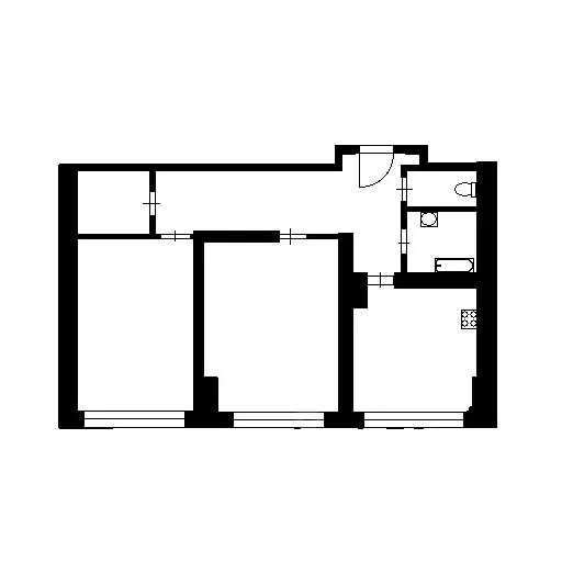 2-к кв. Москва Планетная ул., 29К2 (45.0 м) - Фото 2