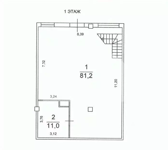 Торговая площадь в Москва проезд 12-й Марьиной рощи, 8С2 (179 м) - Фото 2