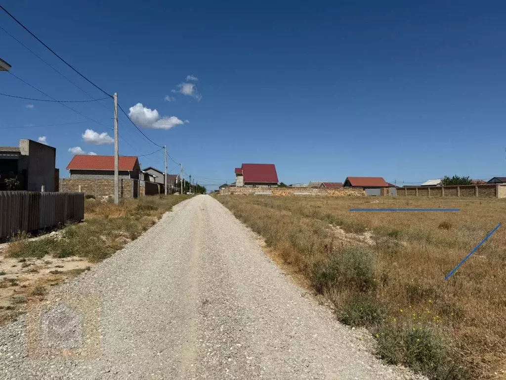 Участок в Крым, Сакский район, с. Суворовское ул. Солнечная, 5А (7.2 ... - Фото 1
