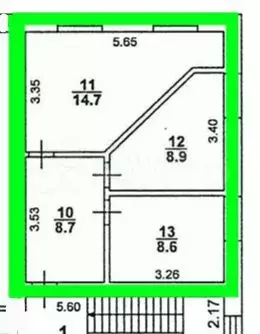 Офис, 40.9 м - Фото 0