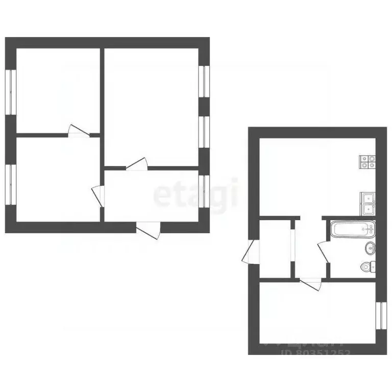 Дом в Ставропольский край, Ессентуки ул. Куйбышева (44 м) - Фото 2