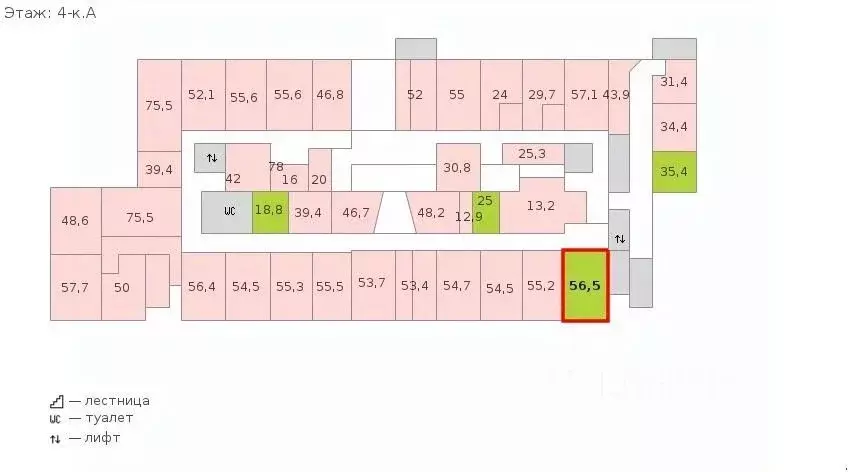 Офис в Санкт-Петербург Бумажная ул., 16к1 (57 м) - Фото 2