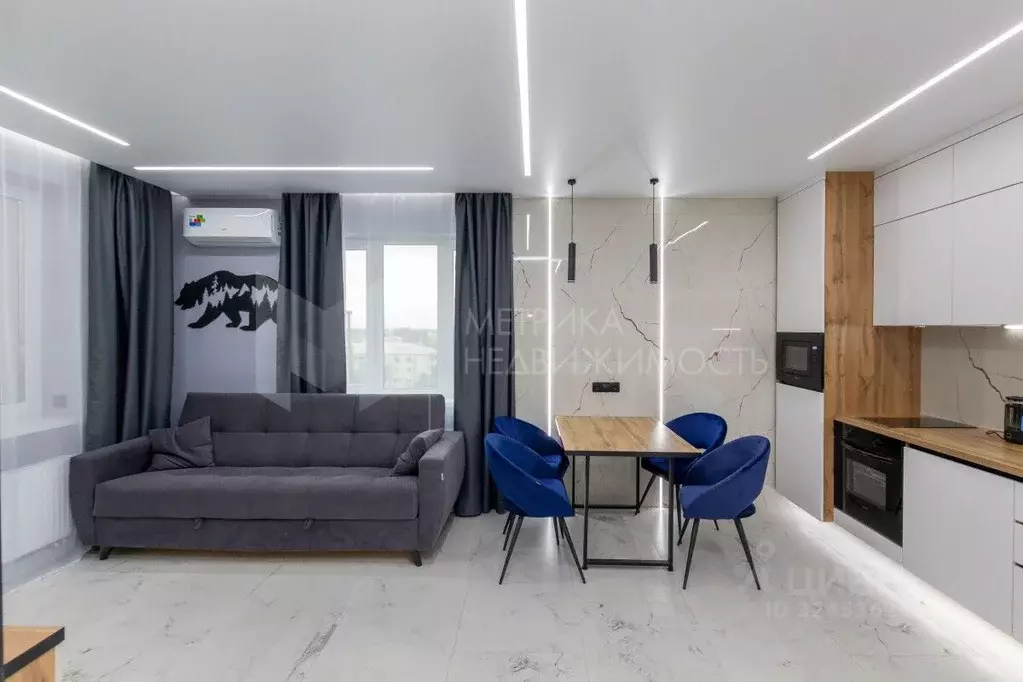 1-к кв. Тюменская область, Тюмень ул. Тальниковая, 5 (40.0 м) - Фото 1