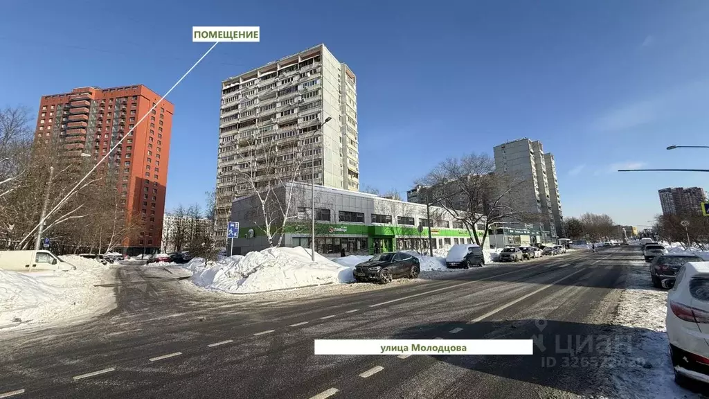 Помещение свободного назначения в Москва проезд Шокальского, 28Ак1 (71 ... - Фото 2