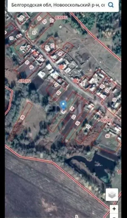 Участок в Белгородская область, Новооскольский муниципальный округ, с. ... - Фото 2