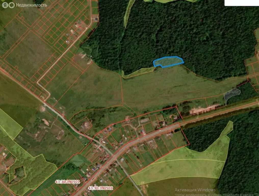 Участок в Ленинское сельское поселение, деревня Осинцы (289.4 м) - Фото 2