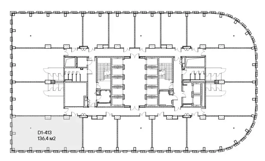 Офис (136.4 м) - Фото 2