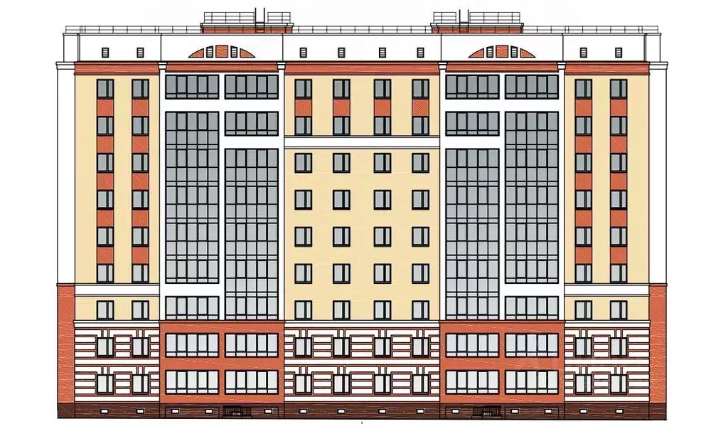 3-к кв. Омская область, Омск ул. А.Н. Кабанова, 2 (71.2 м) - Фото 0