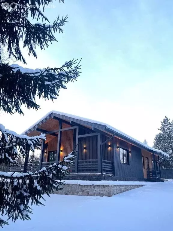 Дом в Выборгский район, Рощинское городское поселение, ДНТ Радуга (130 ... - Фото 1