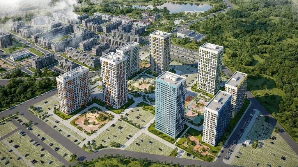 1-к кв. Тульская область, Тула Выше жилой комплекс (27.39 м) - Фото 1