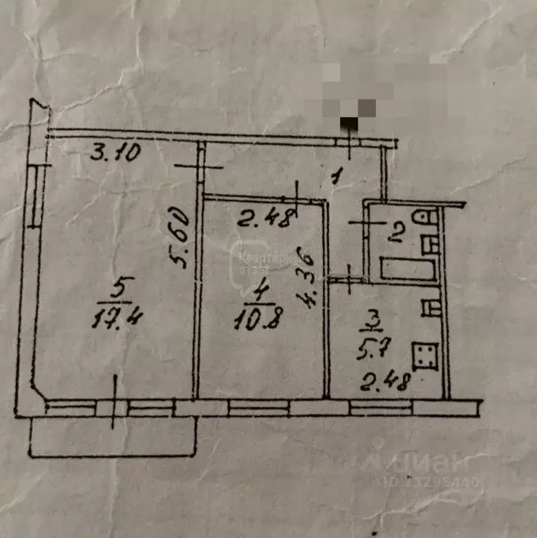 2-к кв. Владимирская область, Владимир ул. Лакина, 141а (43.2 м) - Фото 2