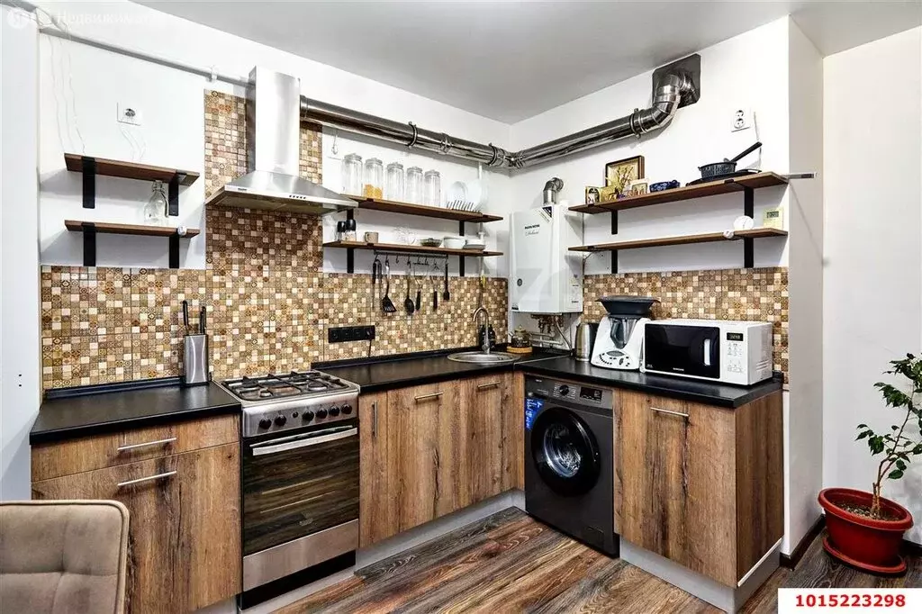 1-комнатная квартира: аул Новая Адыгея, улица Тургеневское шоссе, 10А ... - Фото 1