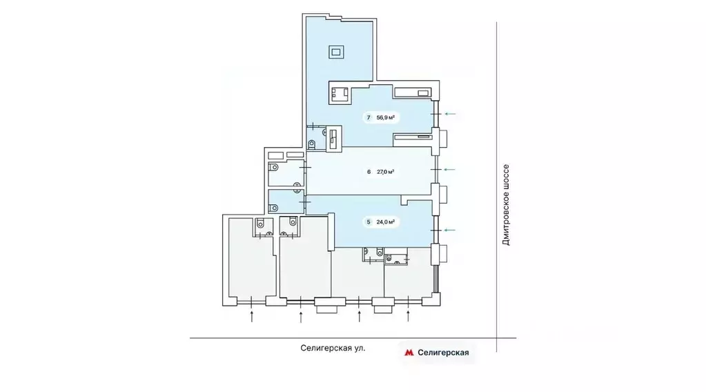 Торговая площадь в Москва Дмитровское ш., 89 (27 м) - Фото 2