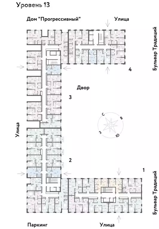 2-комнатная квартира: Тюмень, улица Восстания (37.85 м) - Фото 1