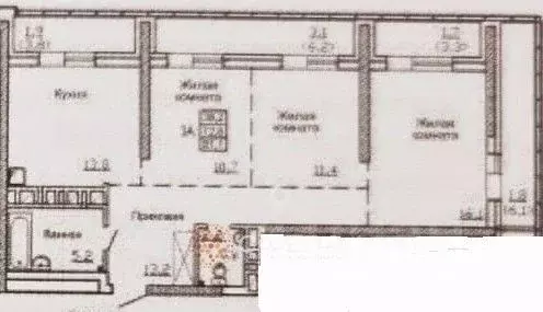 3-к кв. Новосибирская область, Новосибирск ул. Фрунзе, 220 (81.1 м) - Фото 0