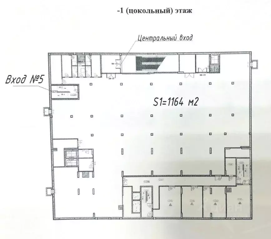 Торговая площадь в Калужская область, Обнинск просп. Маркса, 43 (1150 ... - Фото 2