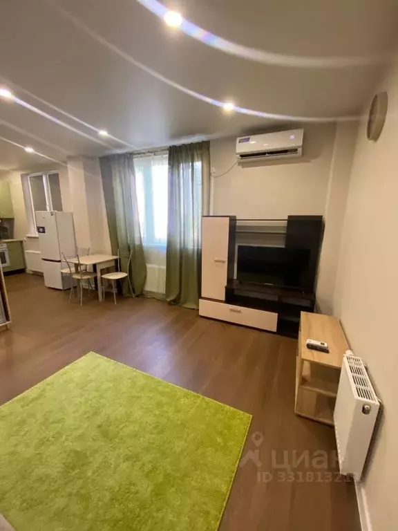 Студия Краснодарский край, Краснодар ул. Карпатская, 1 (32.0 м) - Фото 2