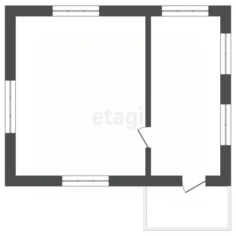 Дом в Тюменская область, Тюмень Плодовое СНТ, ул. Дубовая (35 м) - Фото 1