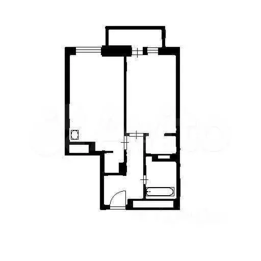 2-к. квартира, 47 м, 3/25 эт. - Фото 0